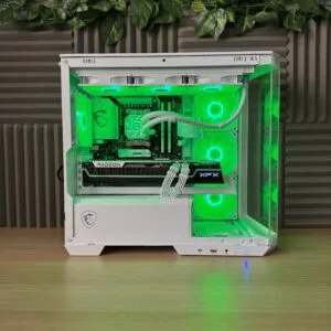 White Gladiator (Ryzen 5 9600X, RX 7900 XT, 32GB DDR5, 1TB SSD)